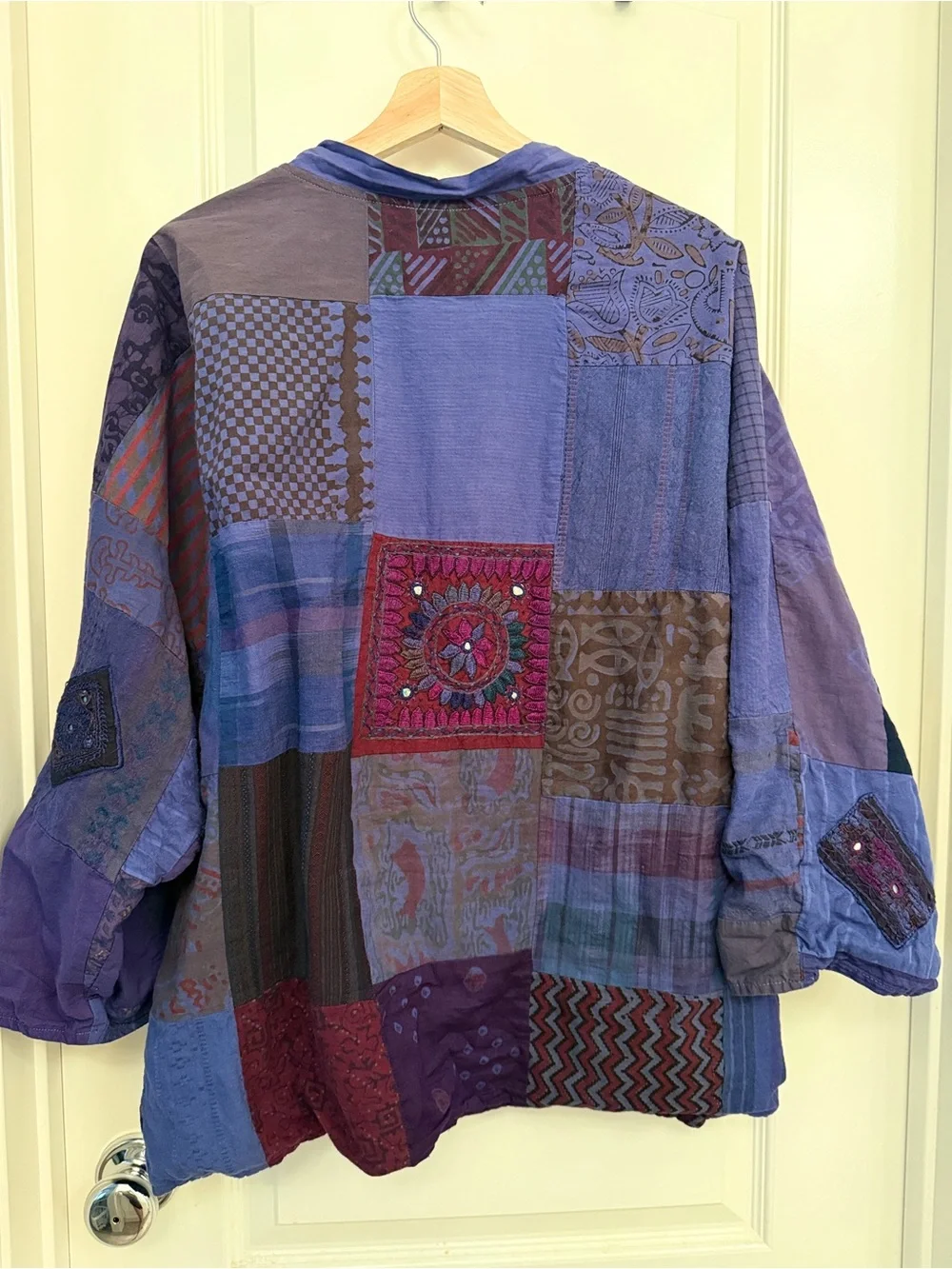 Vintage Reversible Patchwork Jacket